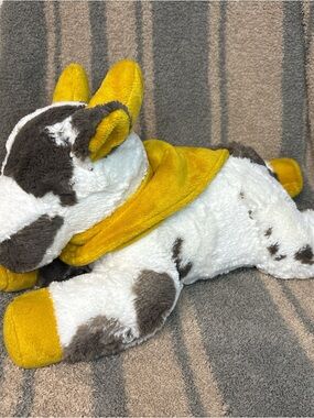 My Minky Co. Plush — White, Gray & Yellow